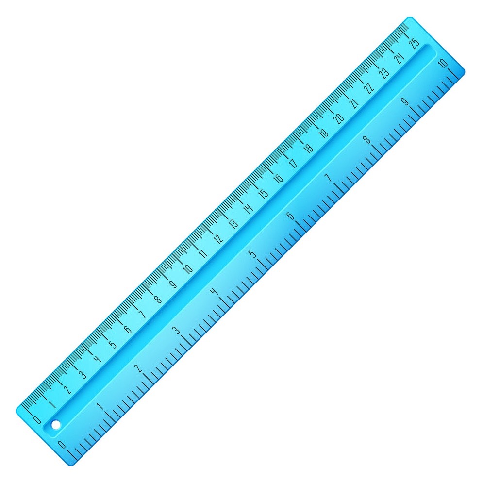 Ruler stationary item
